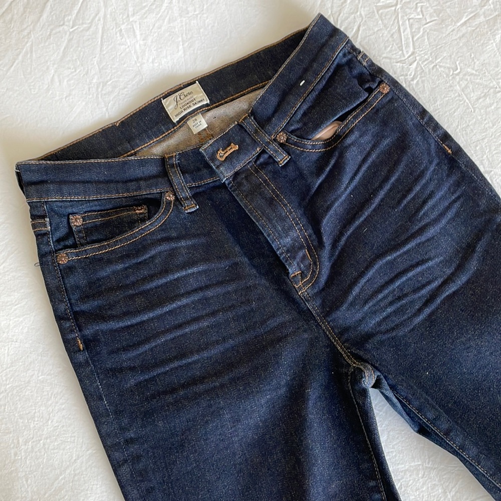 Jcrew lookout high rise skinny - Like new